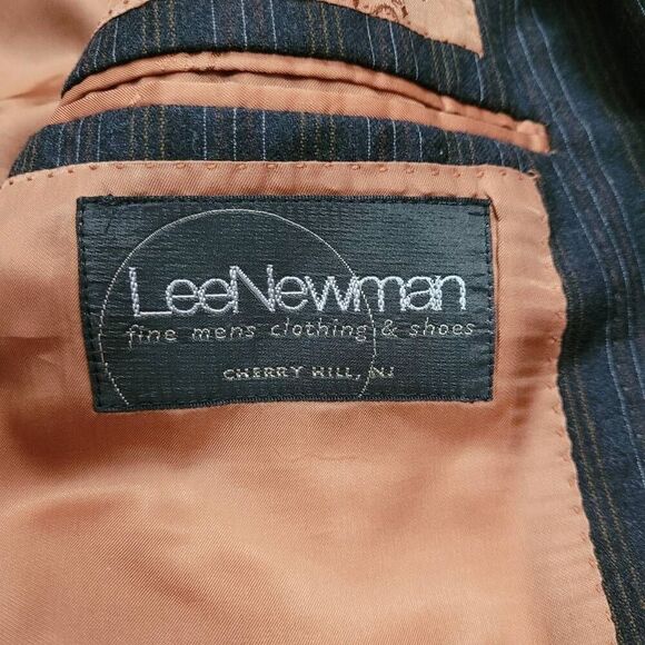 Gianluca ISAIA Napoli Wool 2 Piece Suit Sz 42R Pant 34x29 Gray Brown Pinstripe - Picture 9 of 14